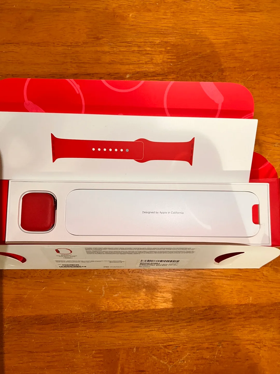 Apple Watch Series 7 (41mm) - Red Case with Red Sport Band - New image indicator(4)