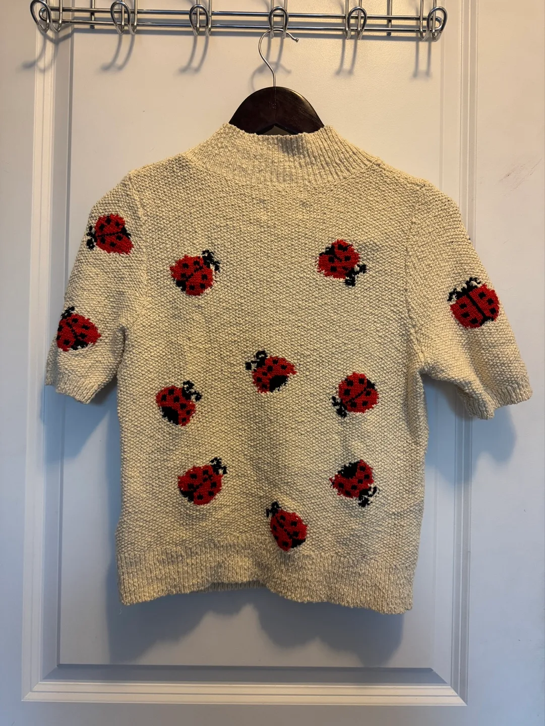 Maeve by Anthropologie Ladybird Knit Sweater image indicator(3)