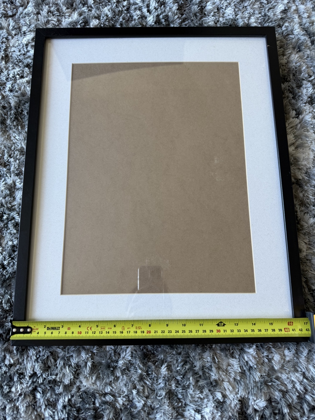 Black picture frame, 16x20 inches - photo 3