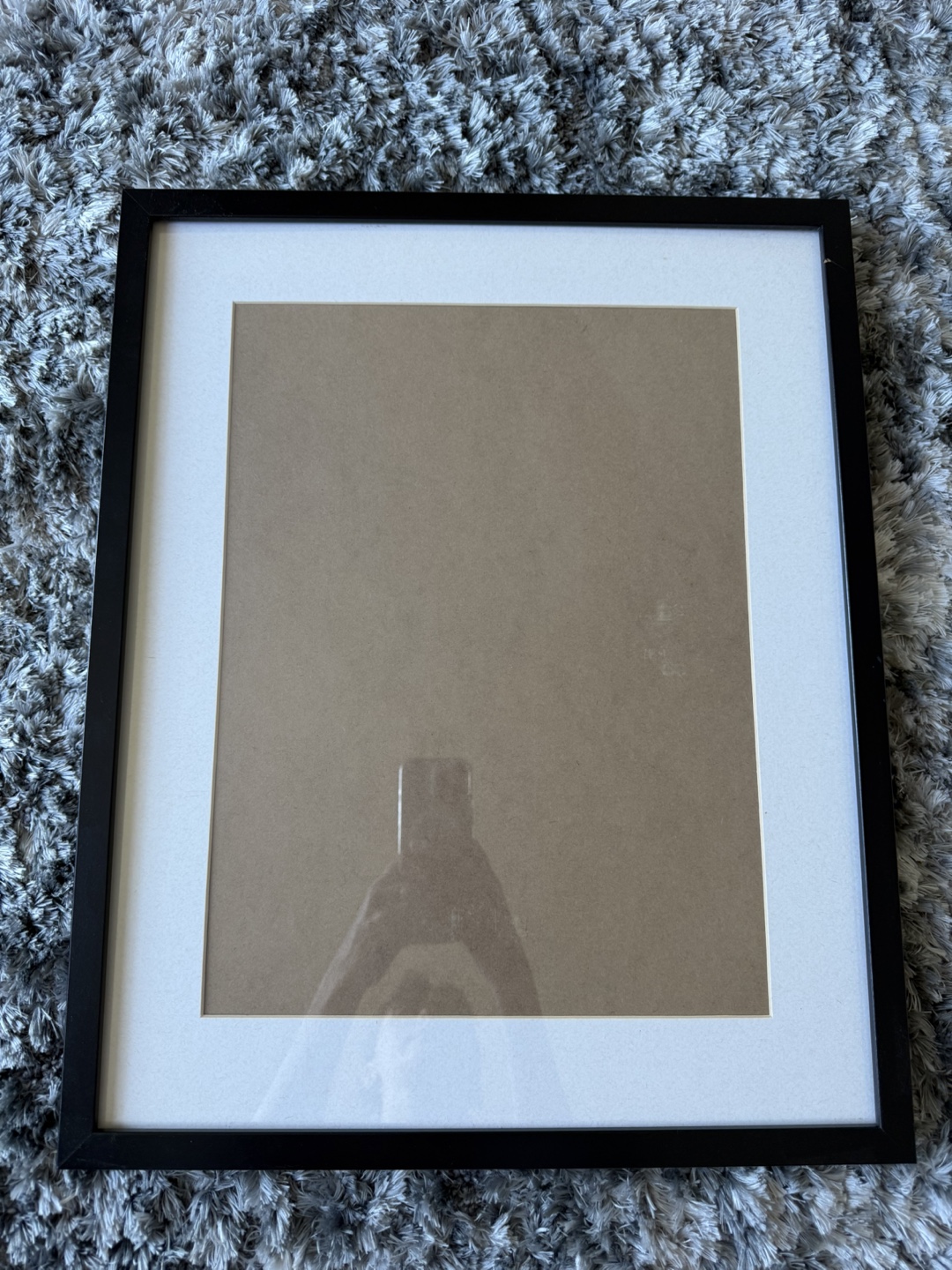 Black picture frame, 16x20 inches
