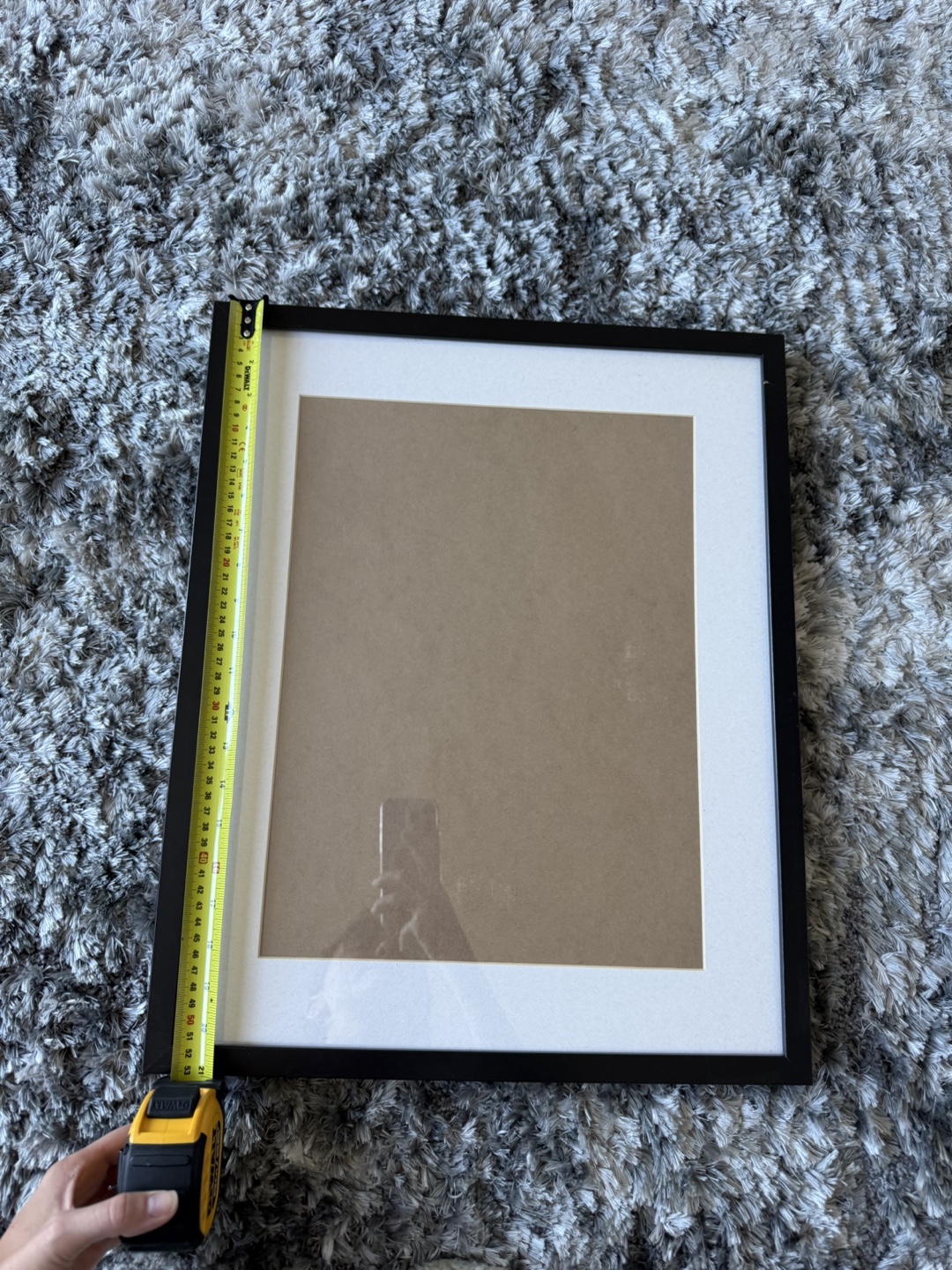 Black picture frame, 16x20 inches - photo 2