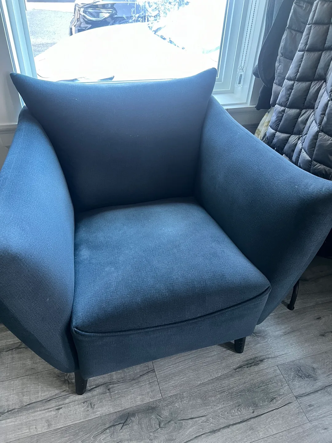 Modern Blue Armchairs thumbnail