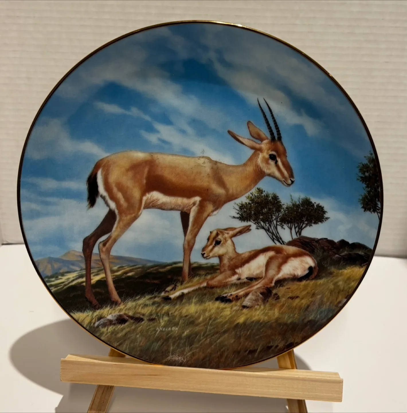 10 Vintage Numbered Collector Plates - 80’s & 90’s Perfect Gift image indicator(2)