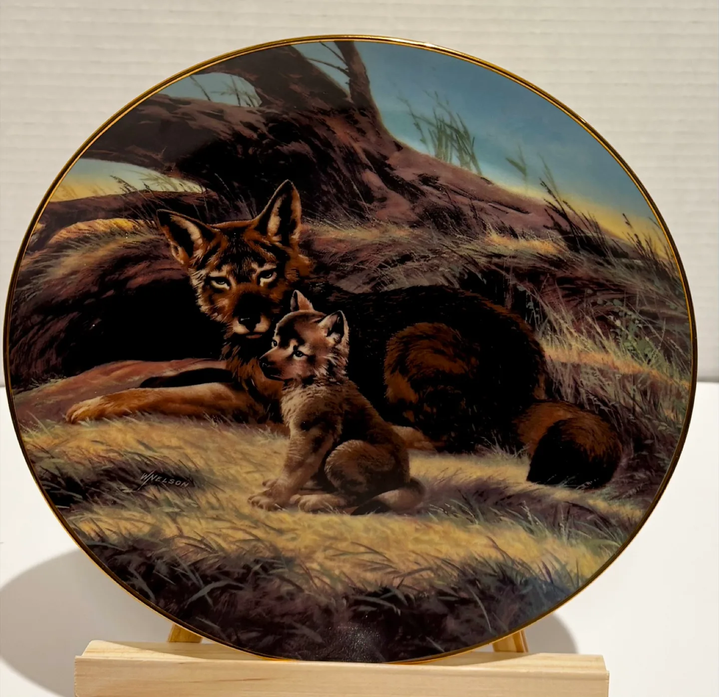 10 Vintage Numbered Collector Plates - 80’s & 90’s Perfect Gift image indicator(4)