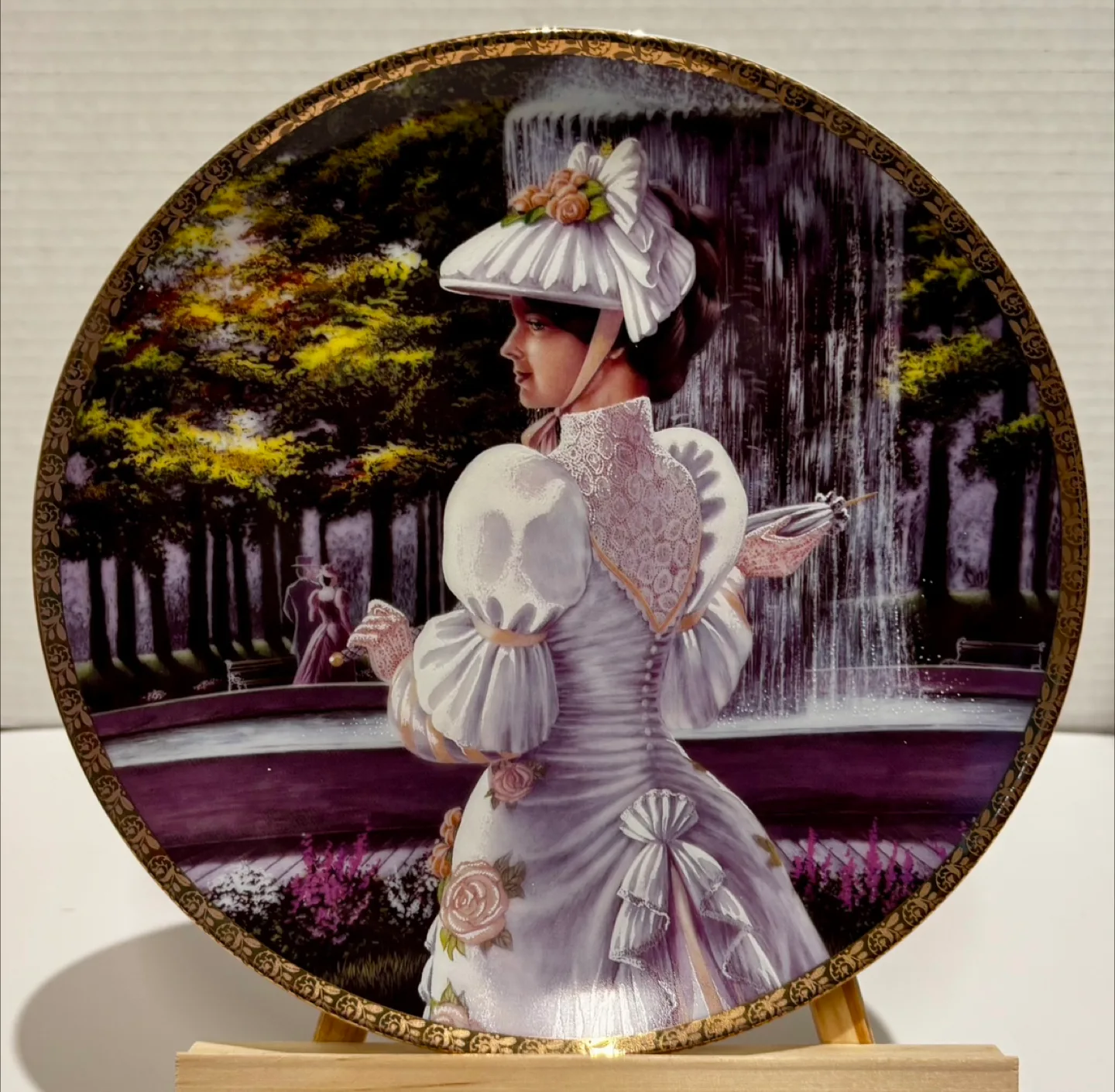 10 Vintage Numbered Collector Plates - 80’s & 90’s Perfect Gift image indicator(3)