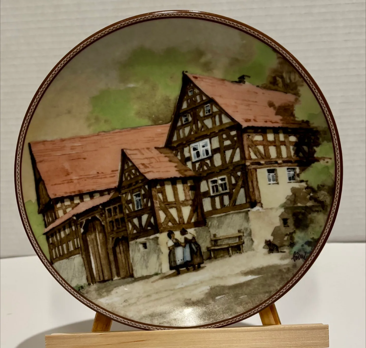 10 Vintage Numbered Collector Plates - 80’s & 90’s Perfect Gift image indicator(9)