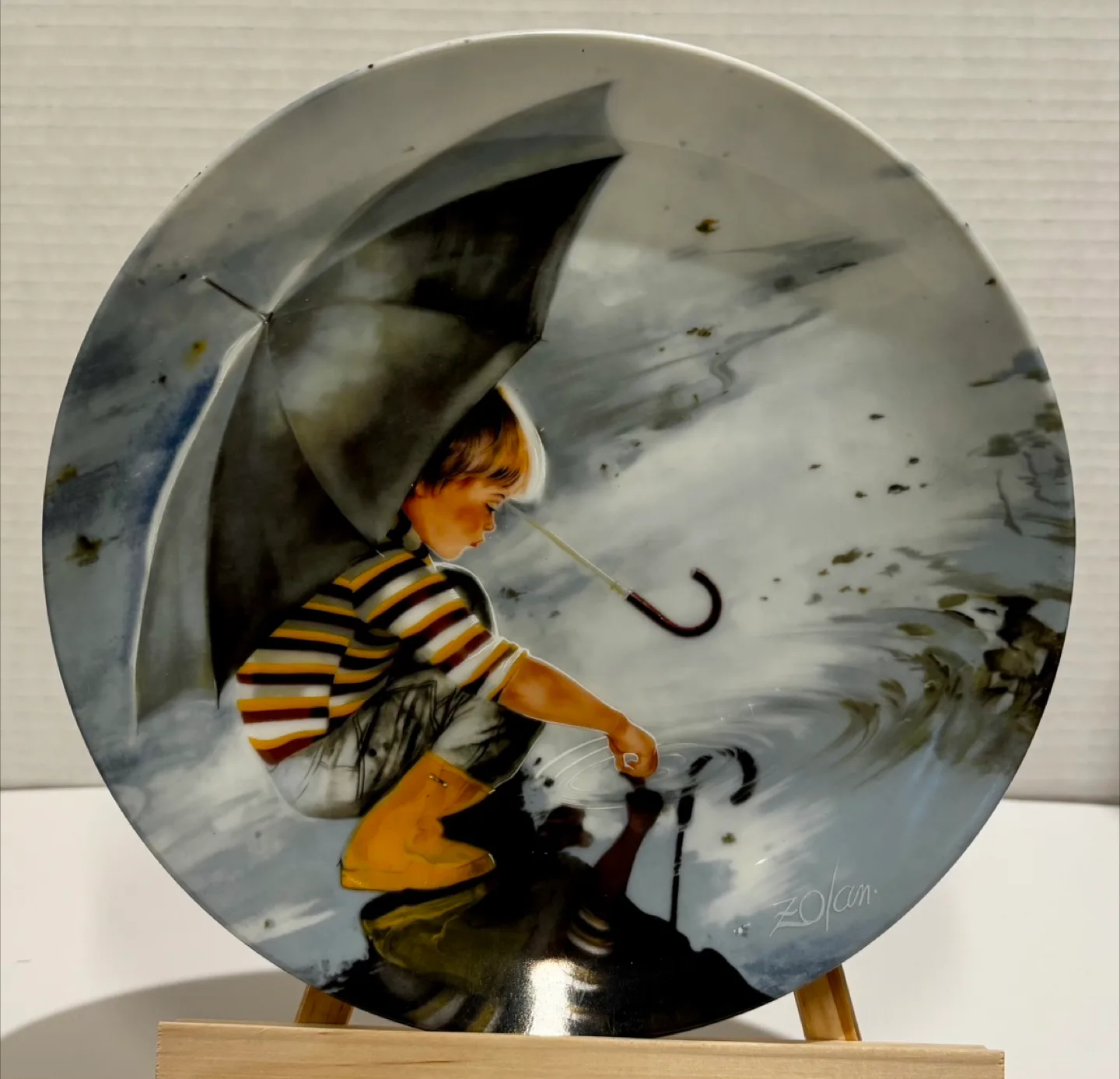 10 Vintage Numbered Collector Plates - 80’s & 90’s Perfect Gift image indicator(7)