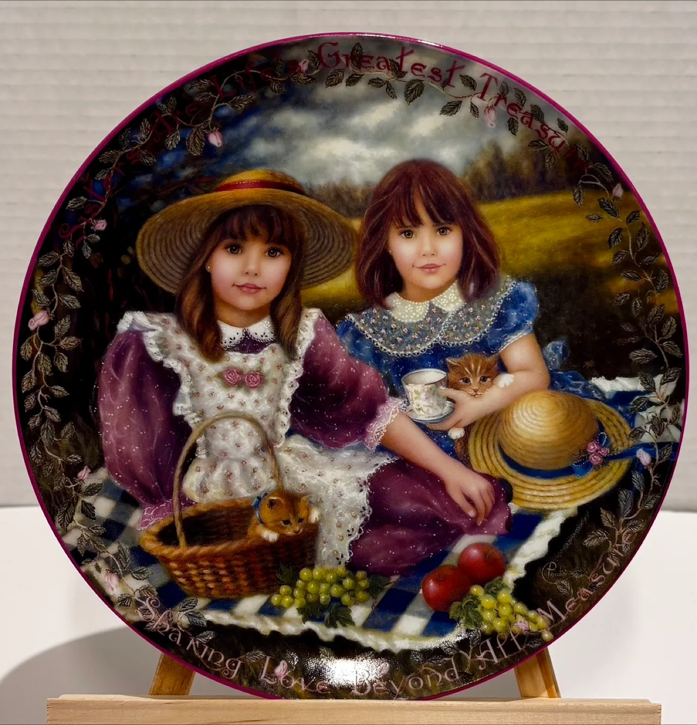 10 Vintage Numbered Collector Plates - 80’s & 90’s Perfect Gift image indicator(8)