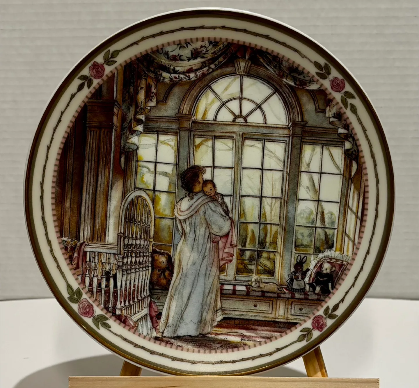 10 Vintage Numbered Collector Plates - 80’s & 90’s Perfect Gift image indicator(10)