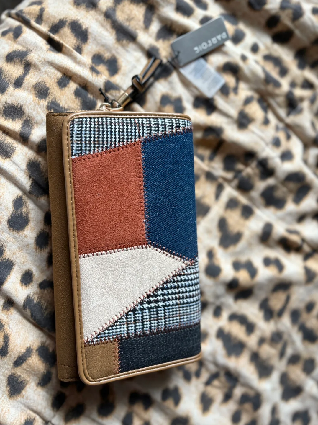 Parfois Patchwork Zip-Around Wallet thumbnail