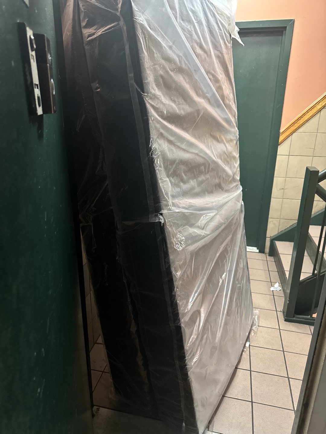 Brand new twin size mattress box spring and frame