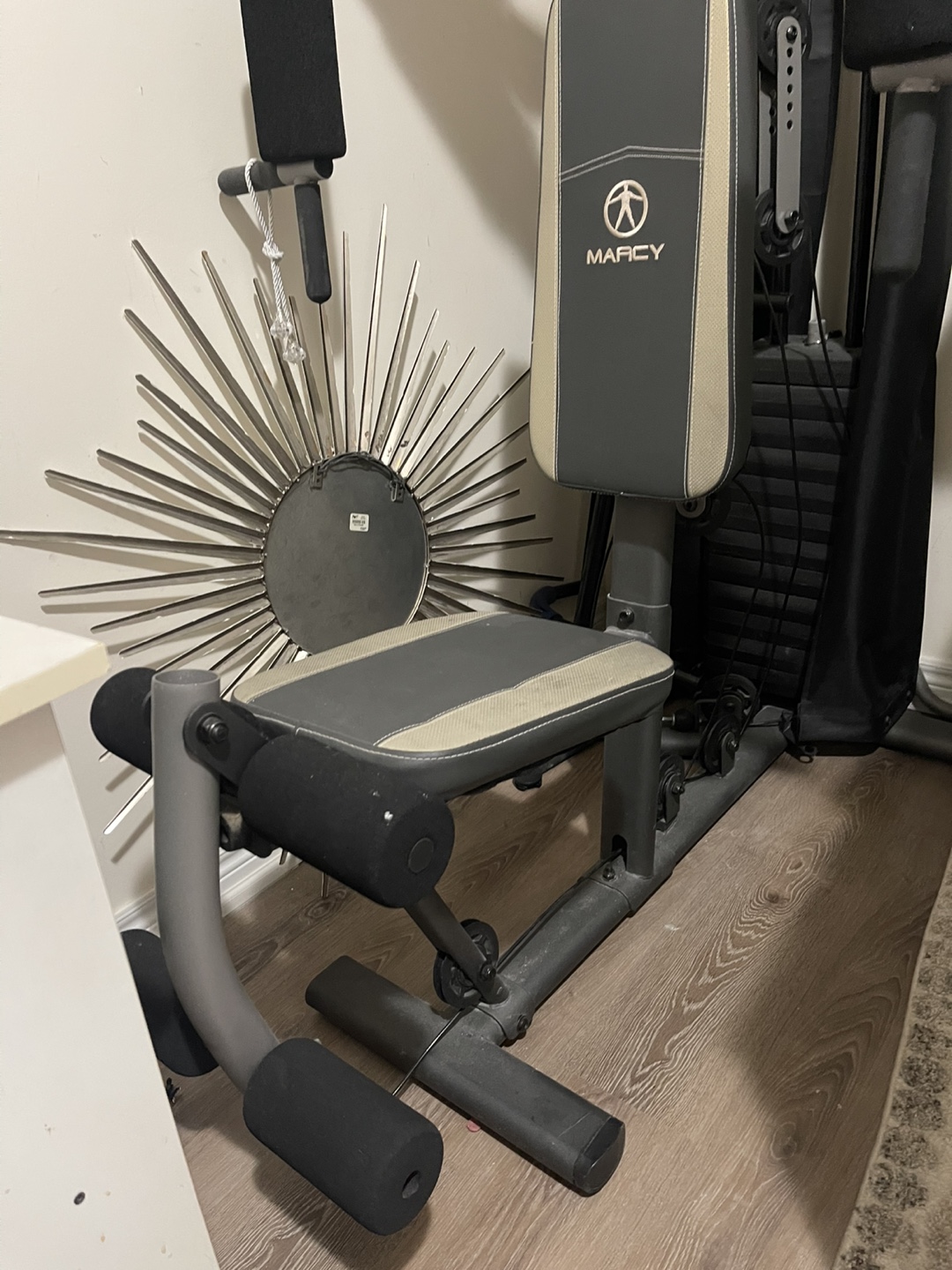 Marcy Compact Multi-Purpose Stack Home Gym, 100-lb - photo 3