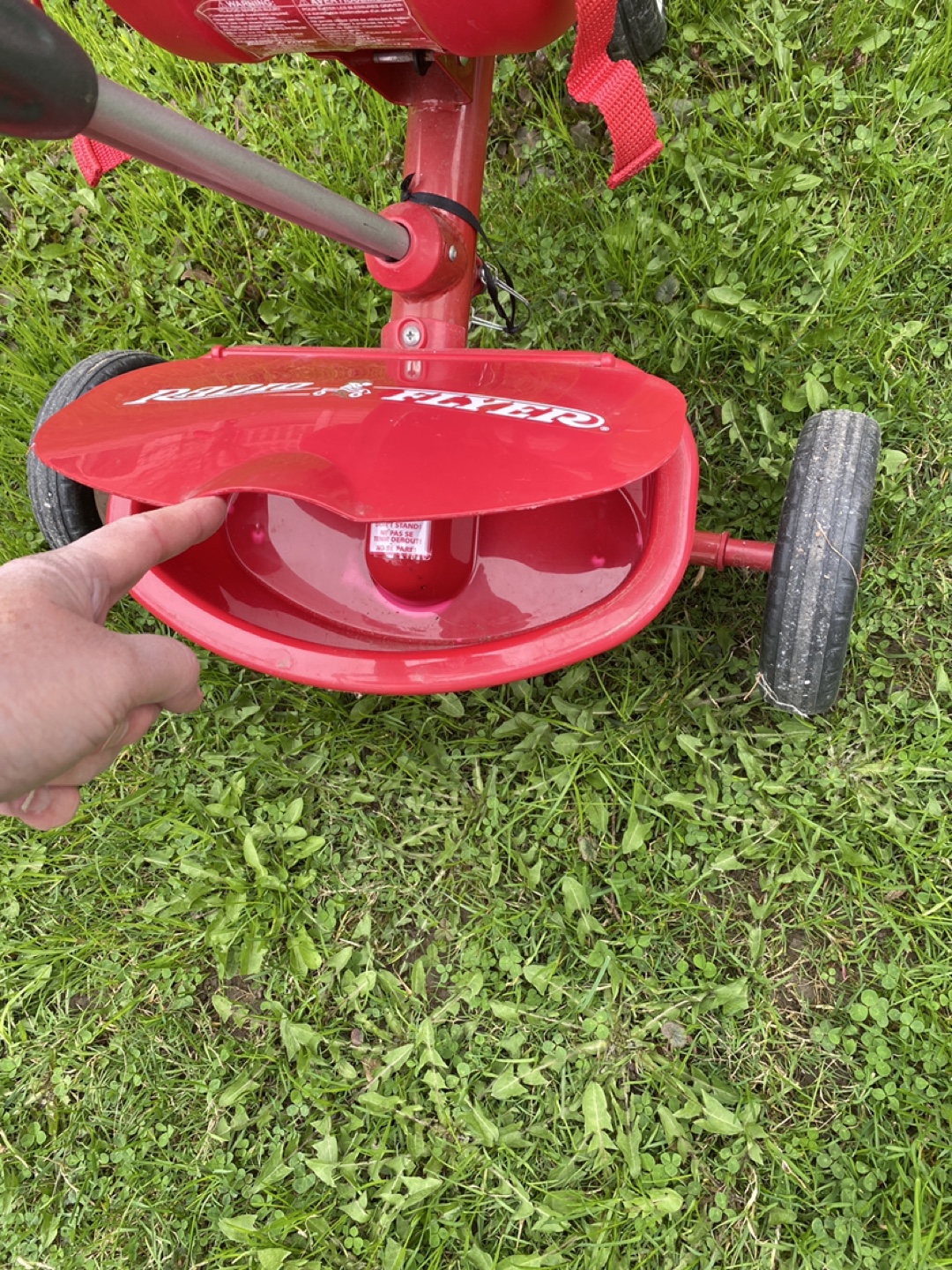 Radio Flyer Classic Tricycle with Parental Push Handle - photo 3
