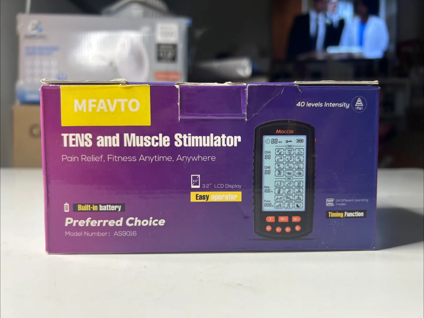 MFAUTO Moccio TENS and Muscle Stimulator AS9016 thumbnail