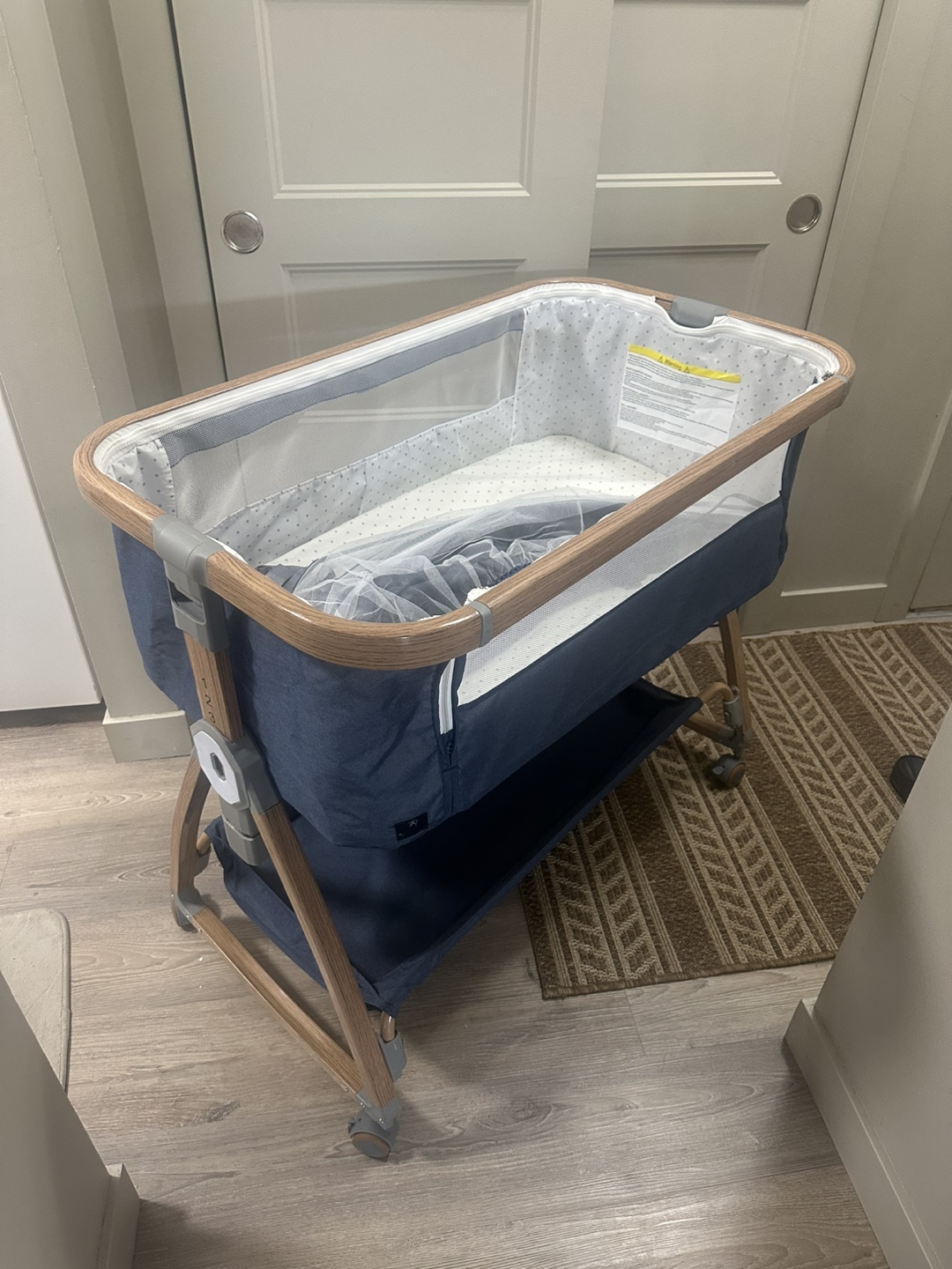 Brand-New Baby Bassinet Bedside Sleeper - photo 3