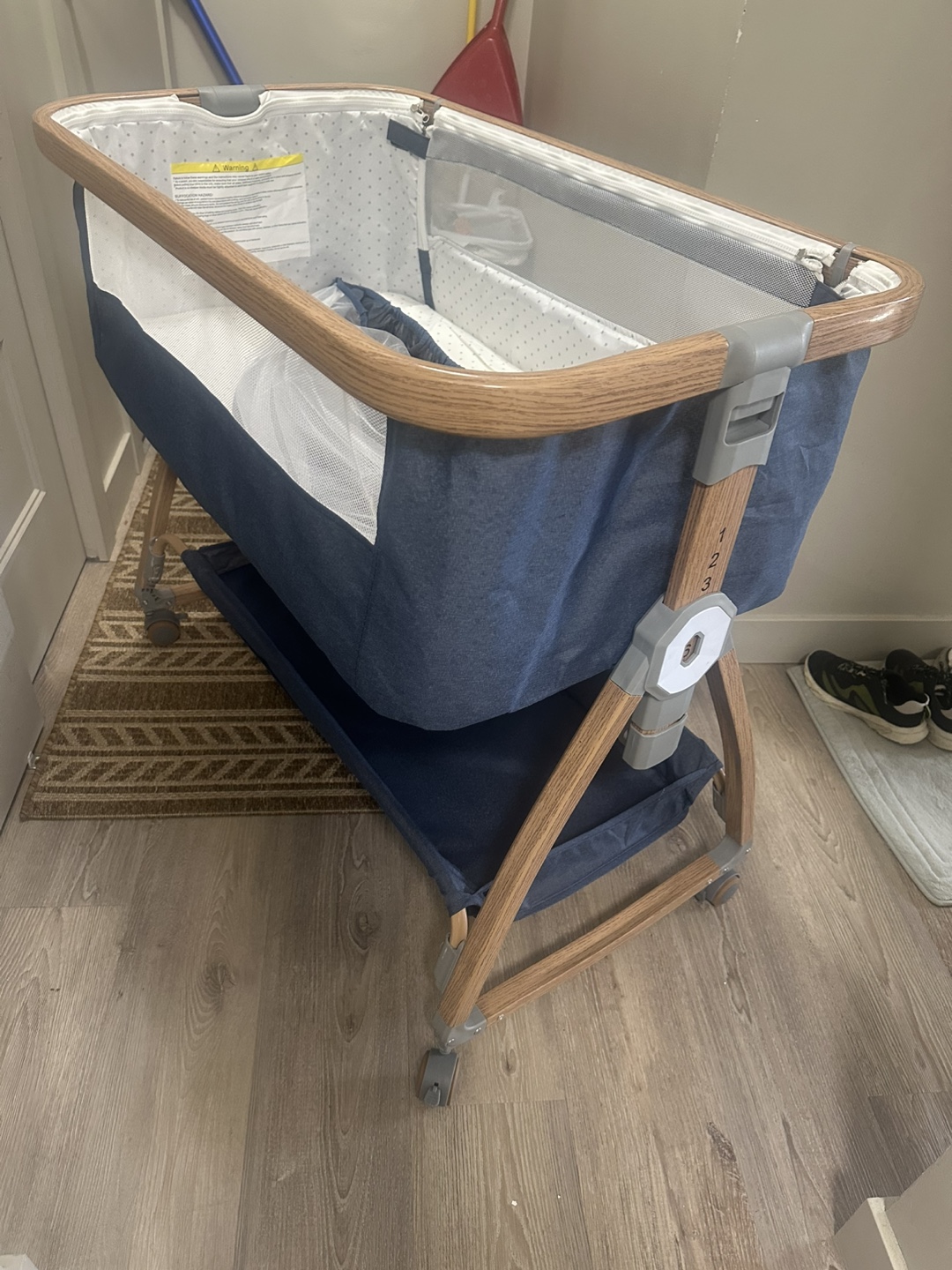 Brand-New Baby Bassinet Bedside Sleeper - photo 4