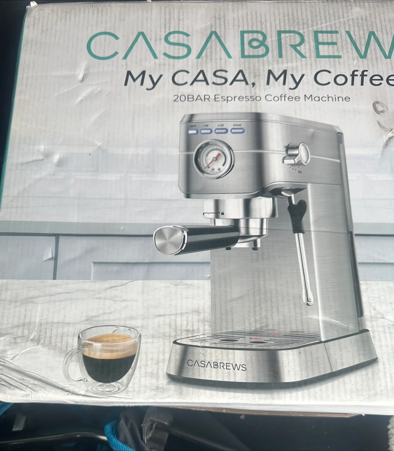 Casabrew Espresso Machine - Stainless Steel image indicator(6)