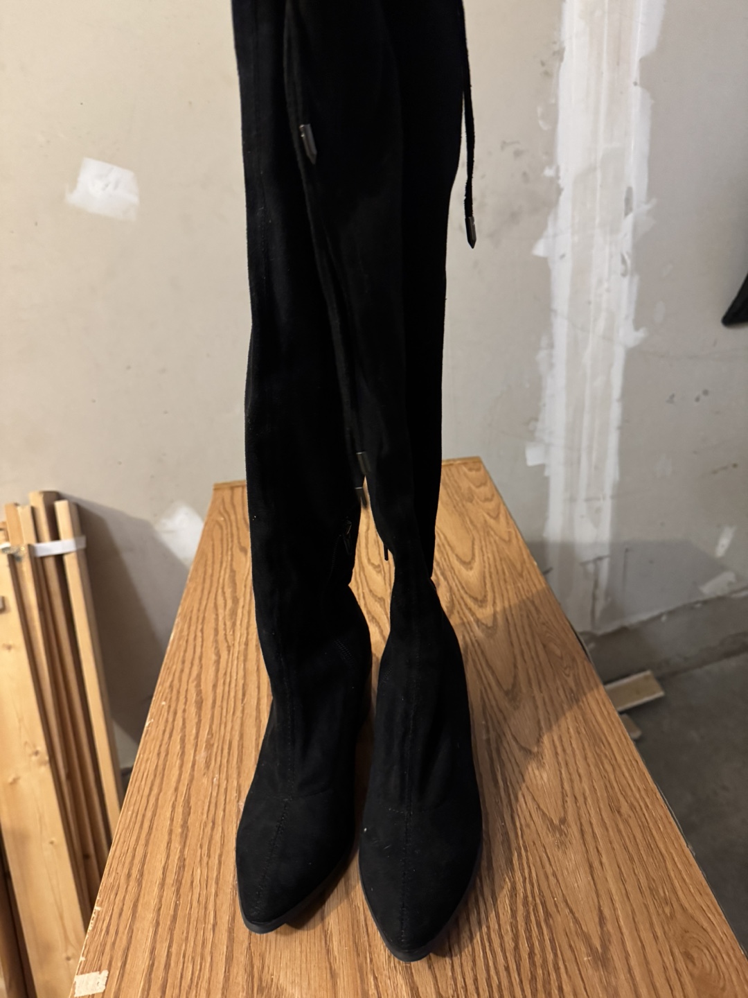 Black Over-the-Knee Boots - photo 4