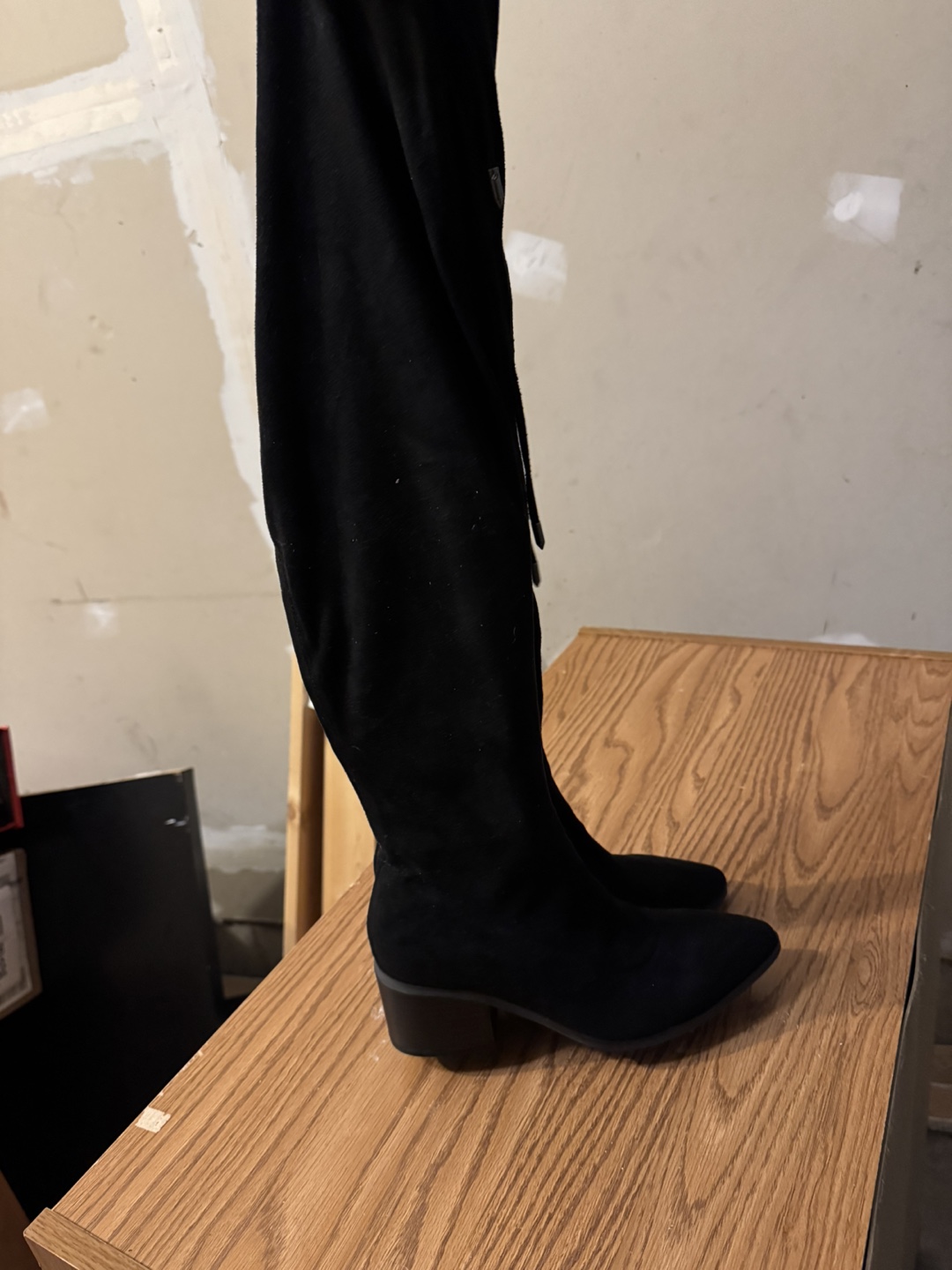 Black Over-the-Knee Boots
