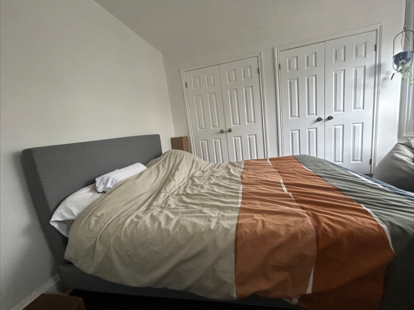 Endy Queen Bed Frame with removable and washable headboard