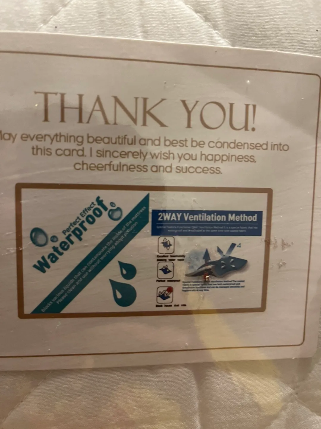 New Sinsay Home Deluxe Twin Mattress Protector thumbnail
