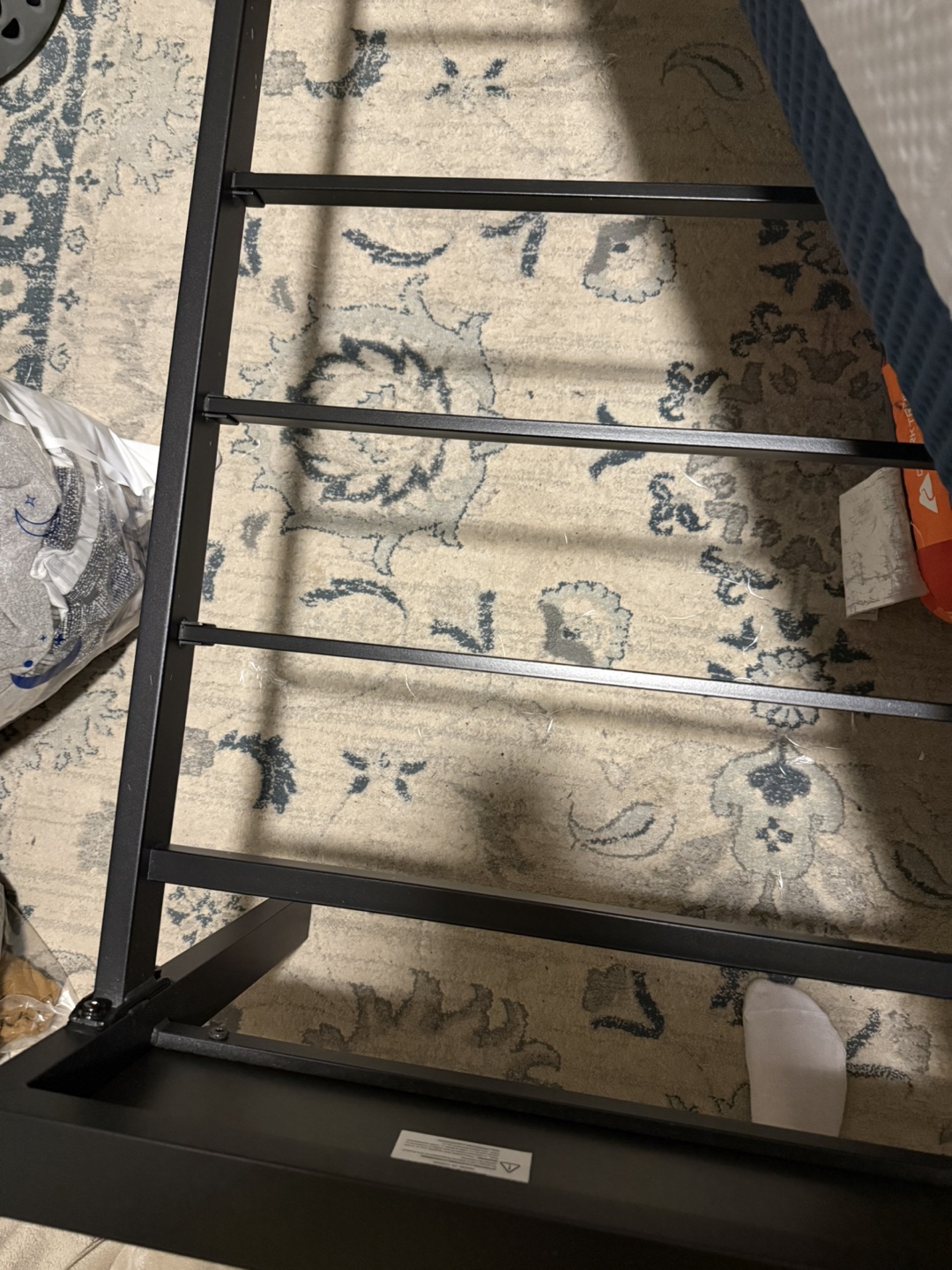 Full Size Metal Bed Frame with Mattress - photo 3