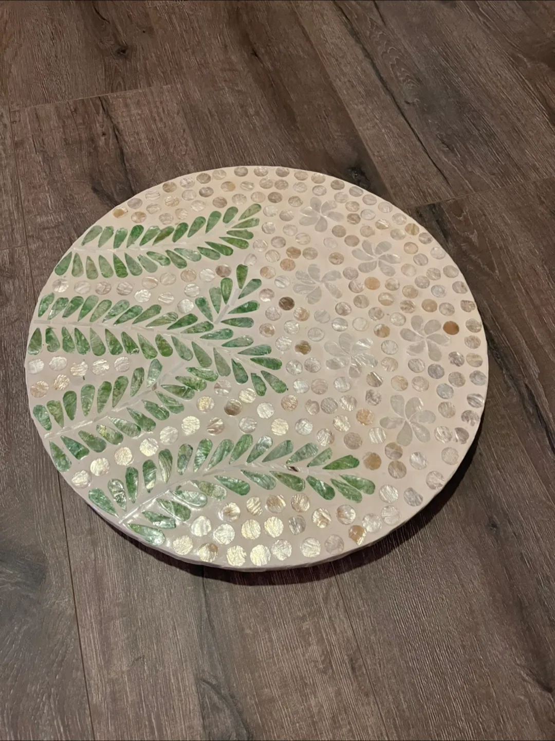 Unique Round Decorative Tray thumbnail