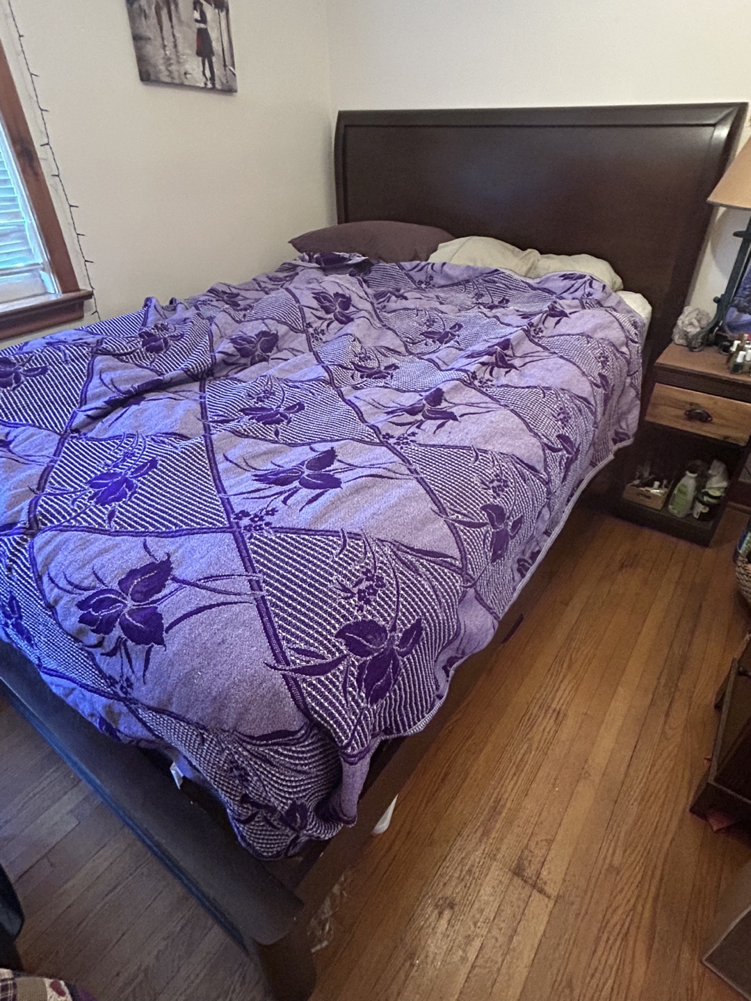 Queen Bed Frame with Headboard - photo 2