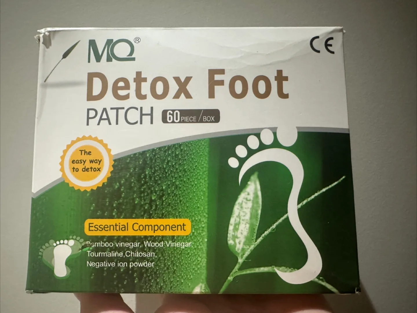 MQ Detox Foot Patches - 60 Pieces thumbnail