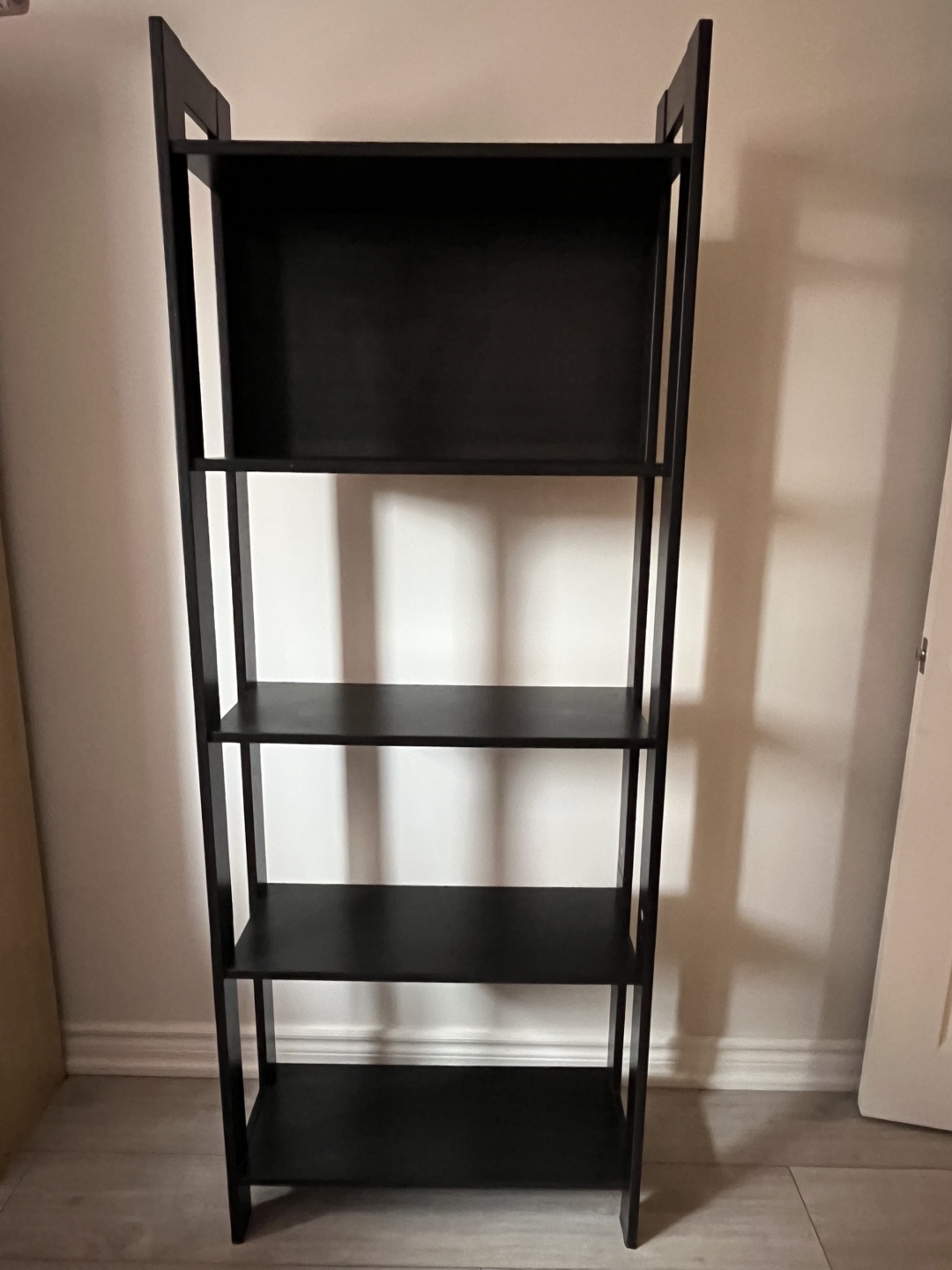 Black Bookshelf/Storage Unit