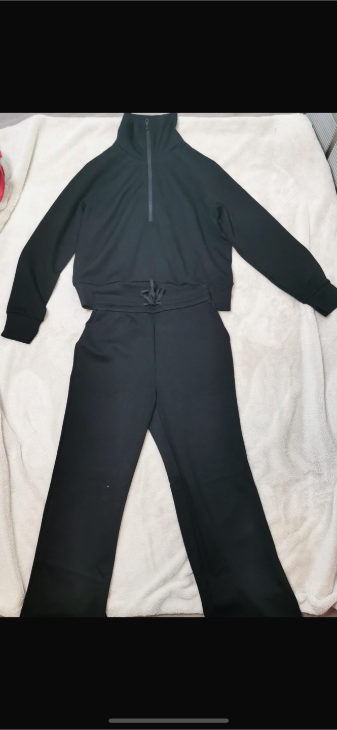 NEW! PRETTYGARDEN 2 Piece Half Zip Sweatshirt And Pants Set - photo 5