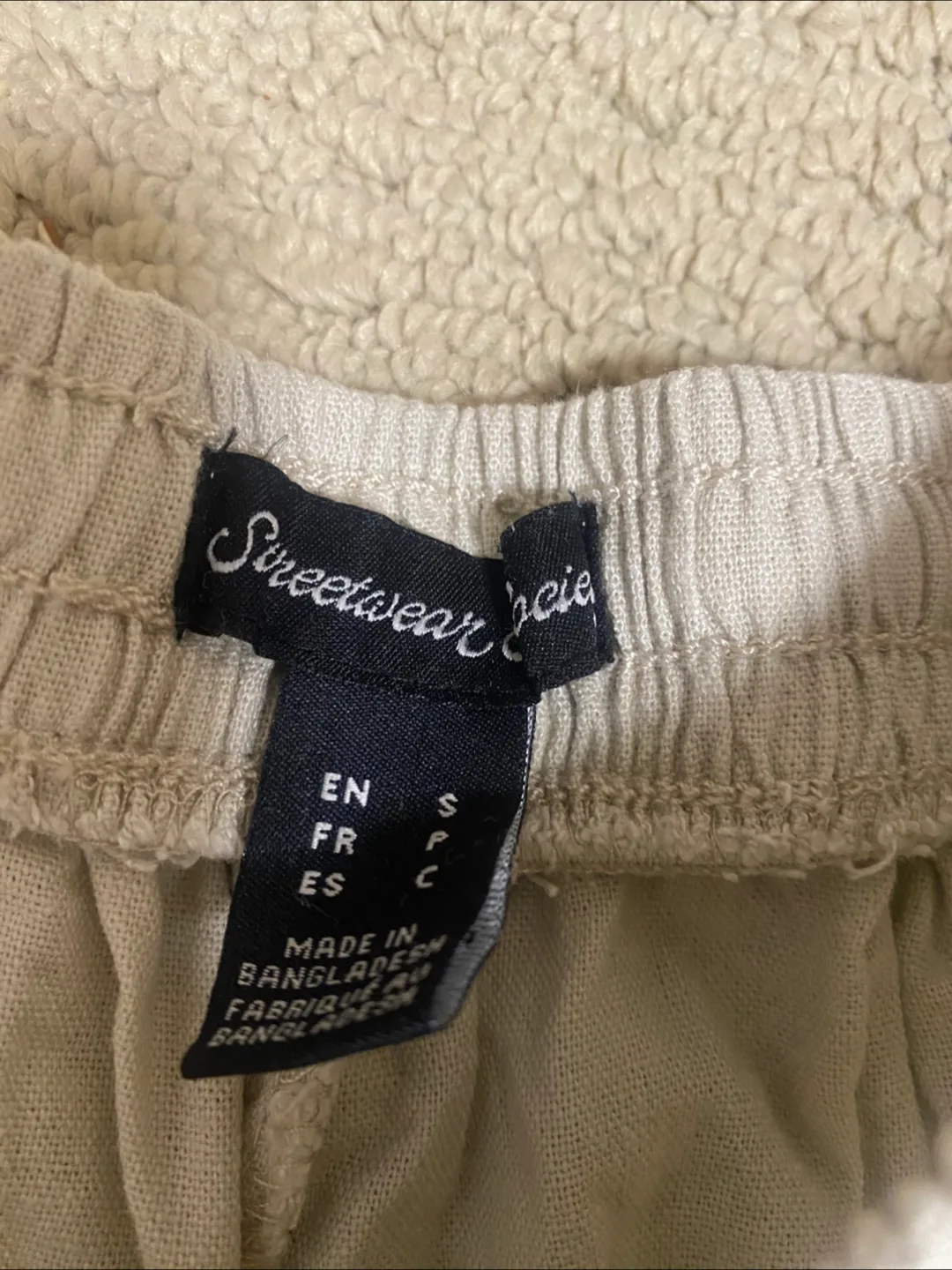 Cream Cargo Shorts 🧡 image indicator(3)
