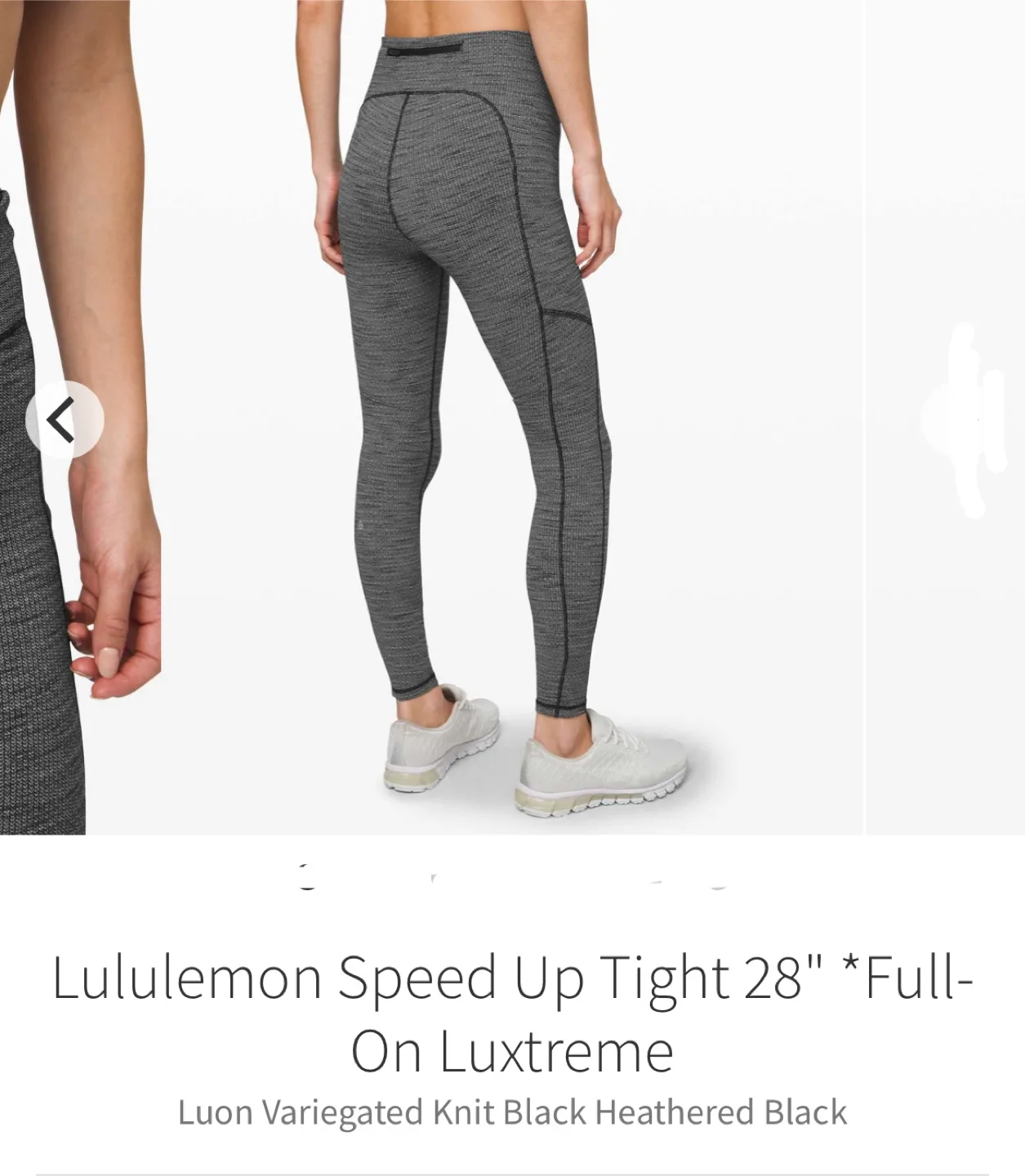 Lululemon Speed Up Tight 28" *Full-On Luxtreme* image indicator(2)