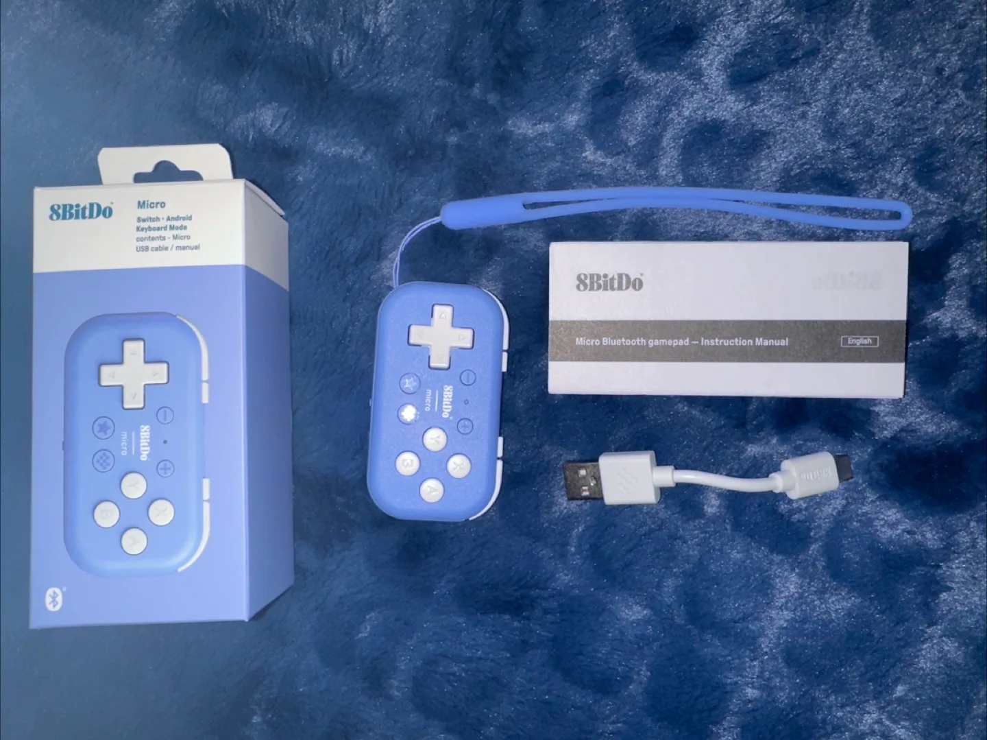 ‼️MOVING SALE‼️ BNIB 8BitDo Micro Bluetooth Gamepad - Blue image indicator(6)