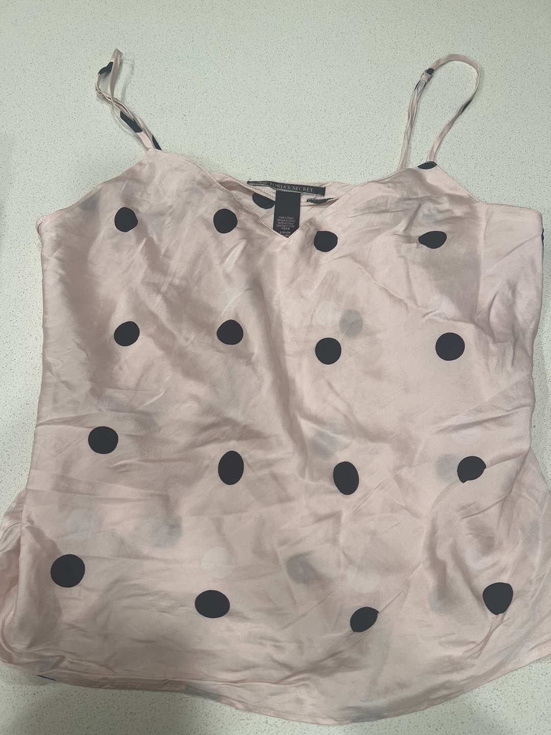 Victoria's Secret Pink and Black Polka Dot Cami - photo 4