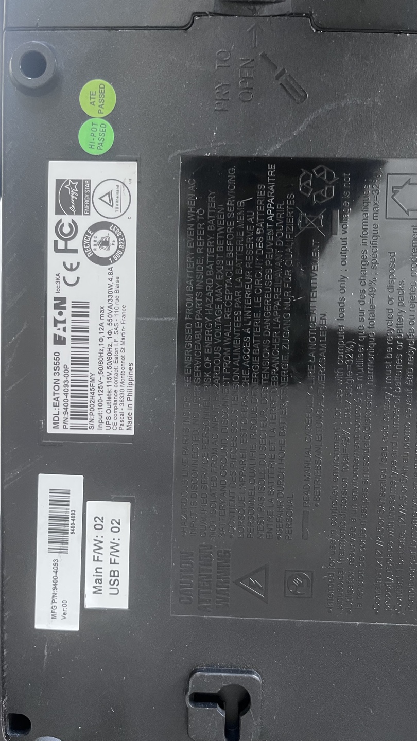 Eaton 3S 550 UPS Battery Backup Surge Protector - photo 5
