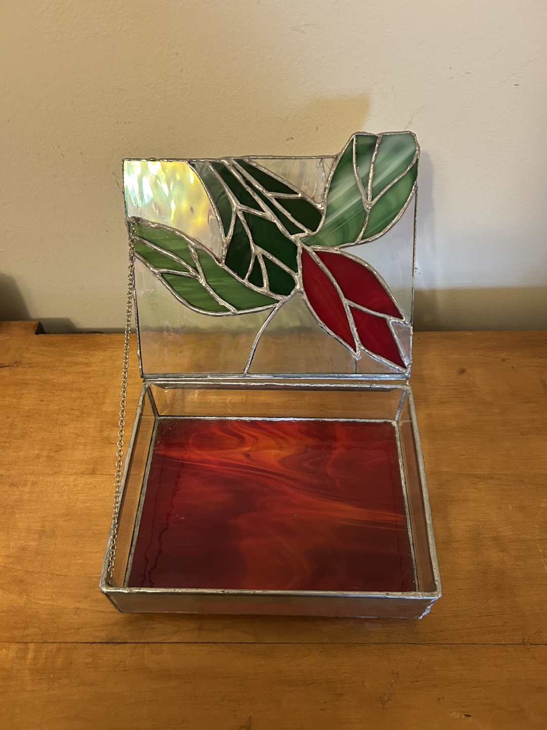 Stained Glass Jewellery Box - photo 2