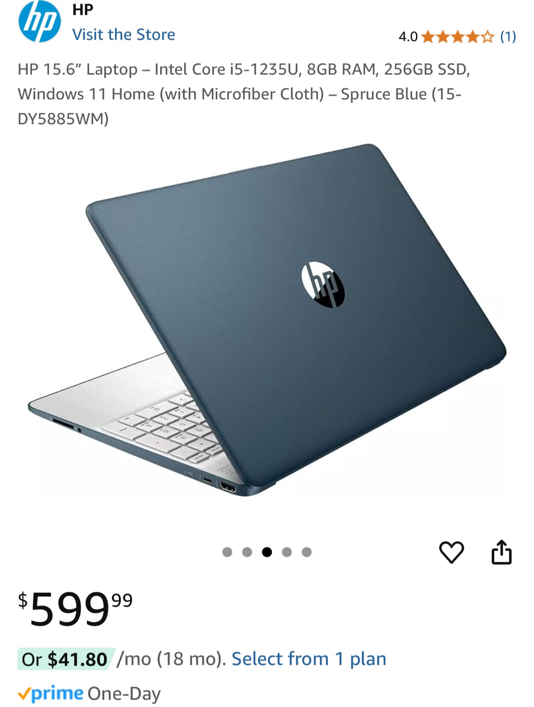 HP Laptop 15-dy series Model 2024