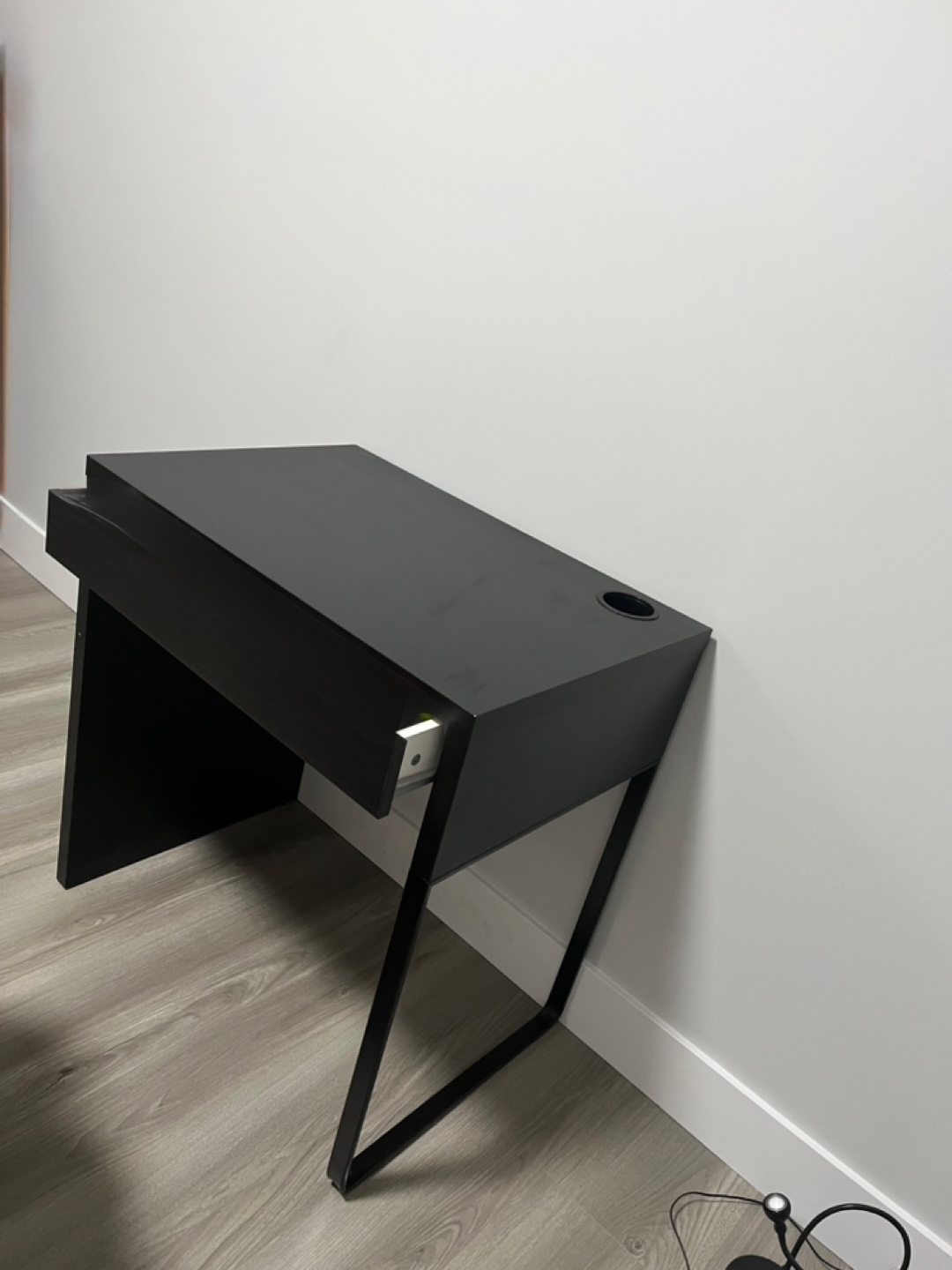 IKEA desk with drawer - photo 2