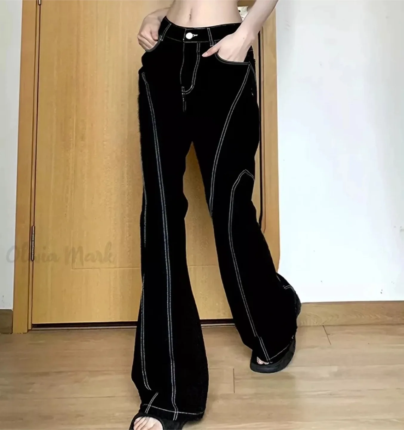 NEW flare line jeans image indicator(3)