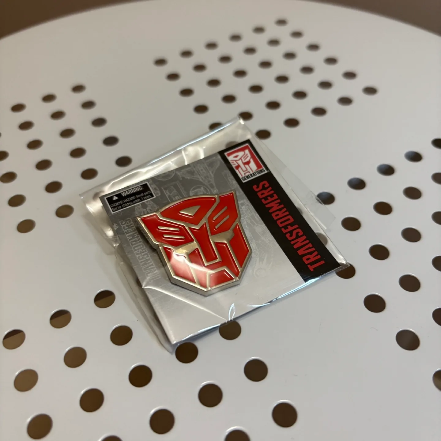 Transformers Autobot Enamel Pin thumbnail