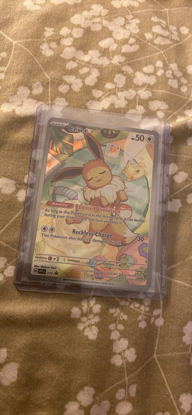 Pokemon Eevee Prismatic promo