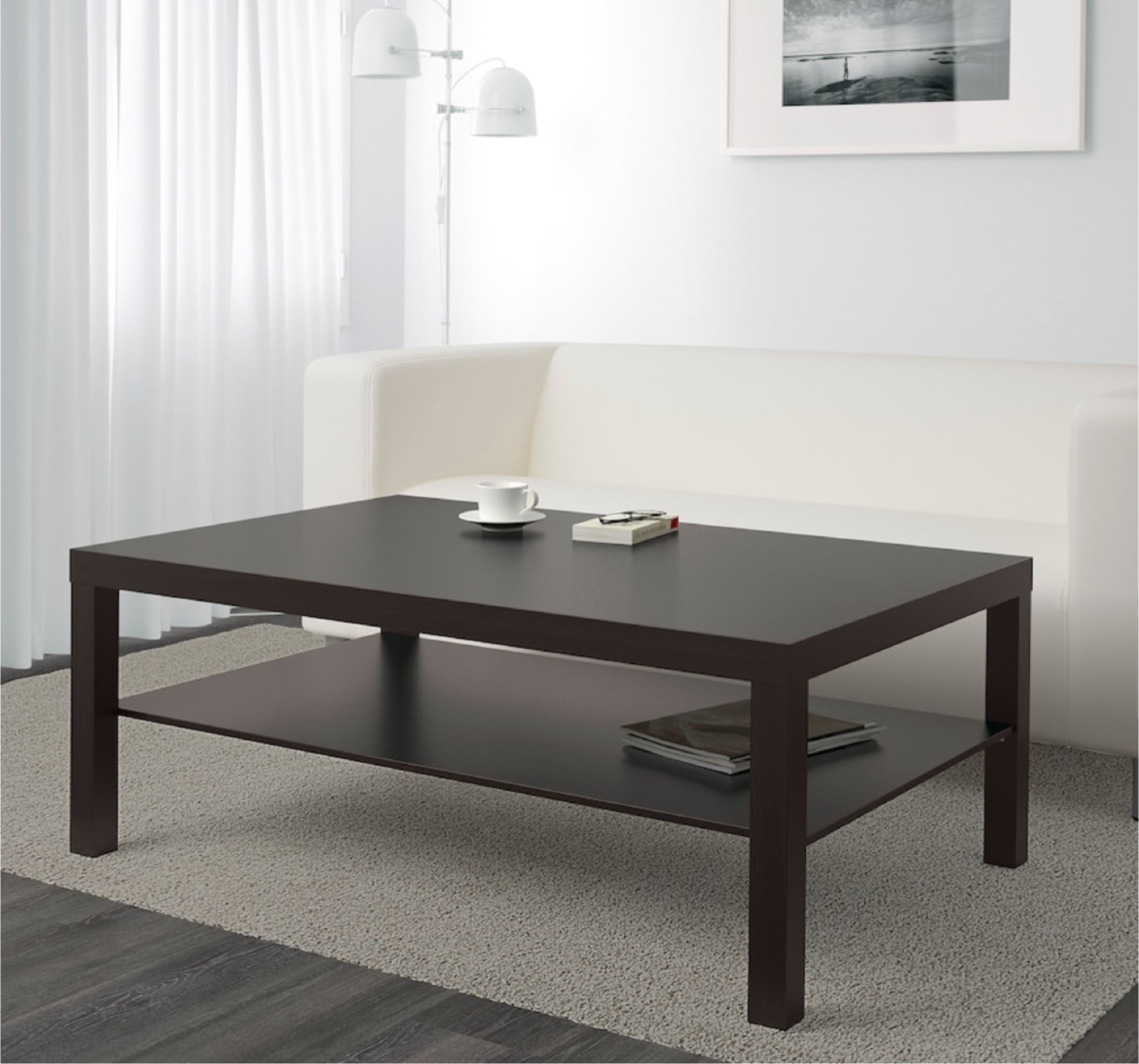 (Urgent Sale) IKEA Lack Coffee Table + Table Mat