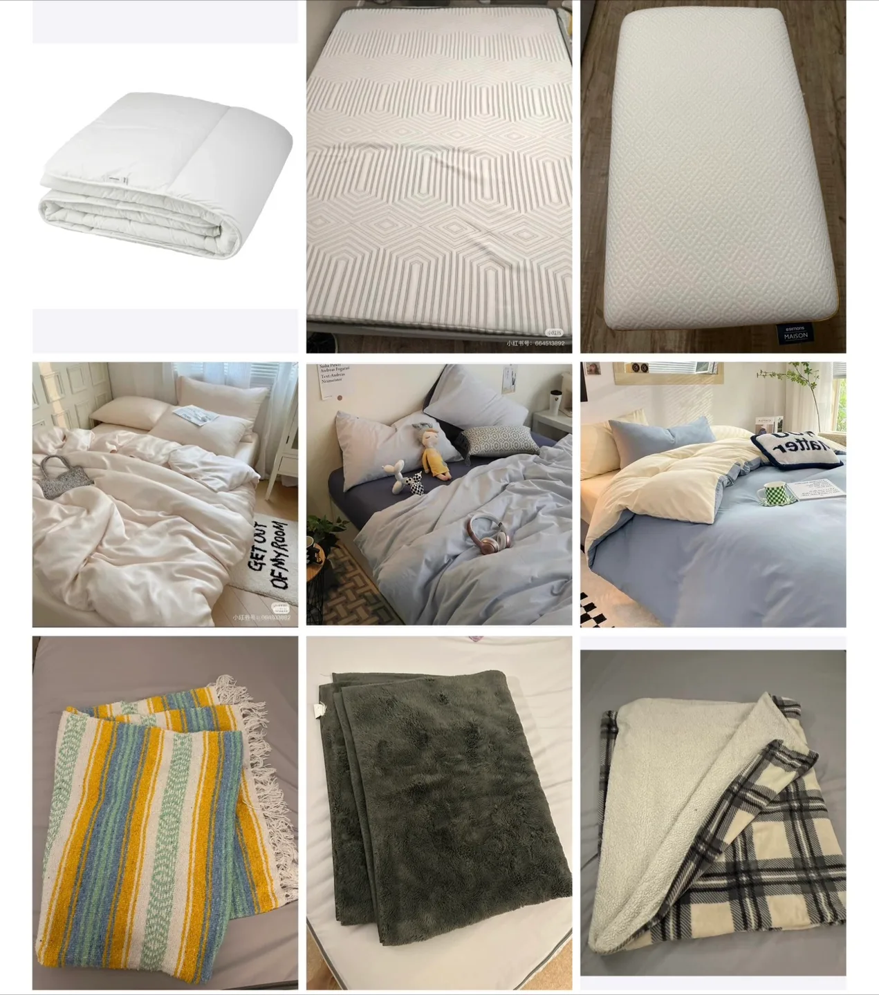 Soft Grey Throw Blanket thumbnail