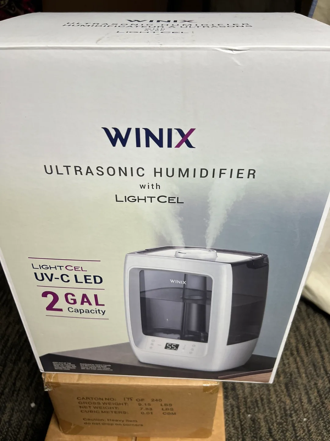 Winix Ultrasonic Humidifier- 2 Gal image indicator(2)