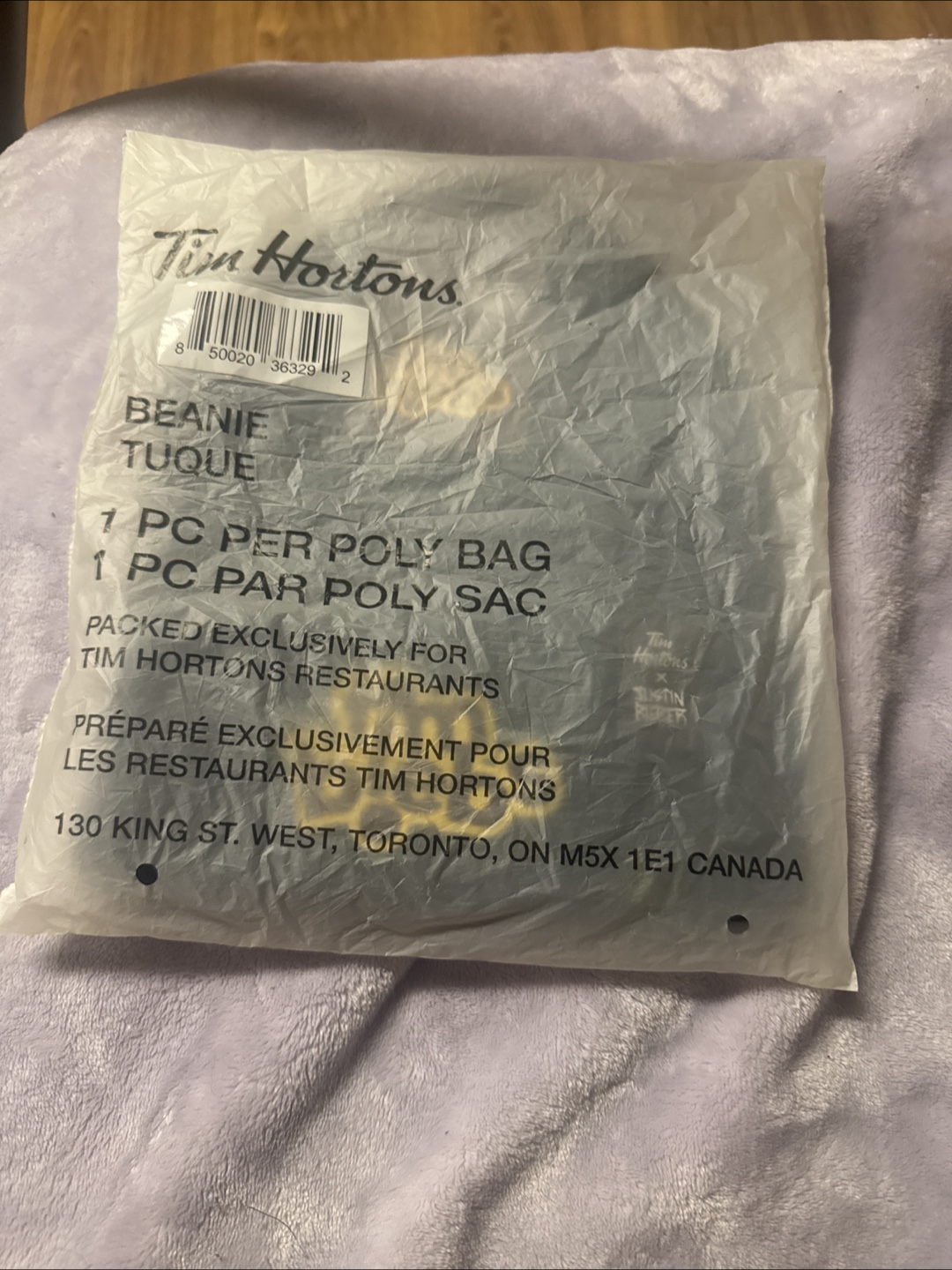 Tim Biebs Beanie, Brand New!