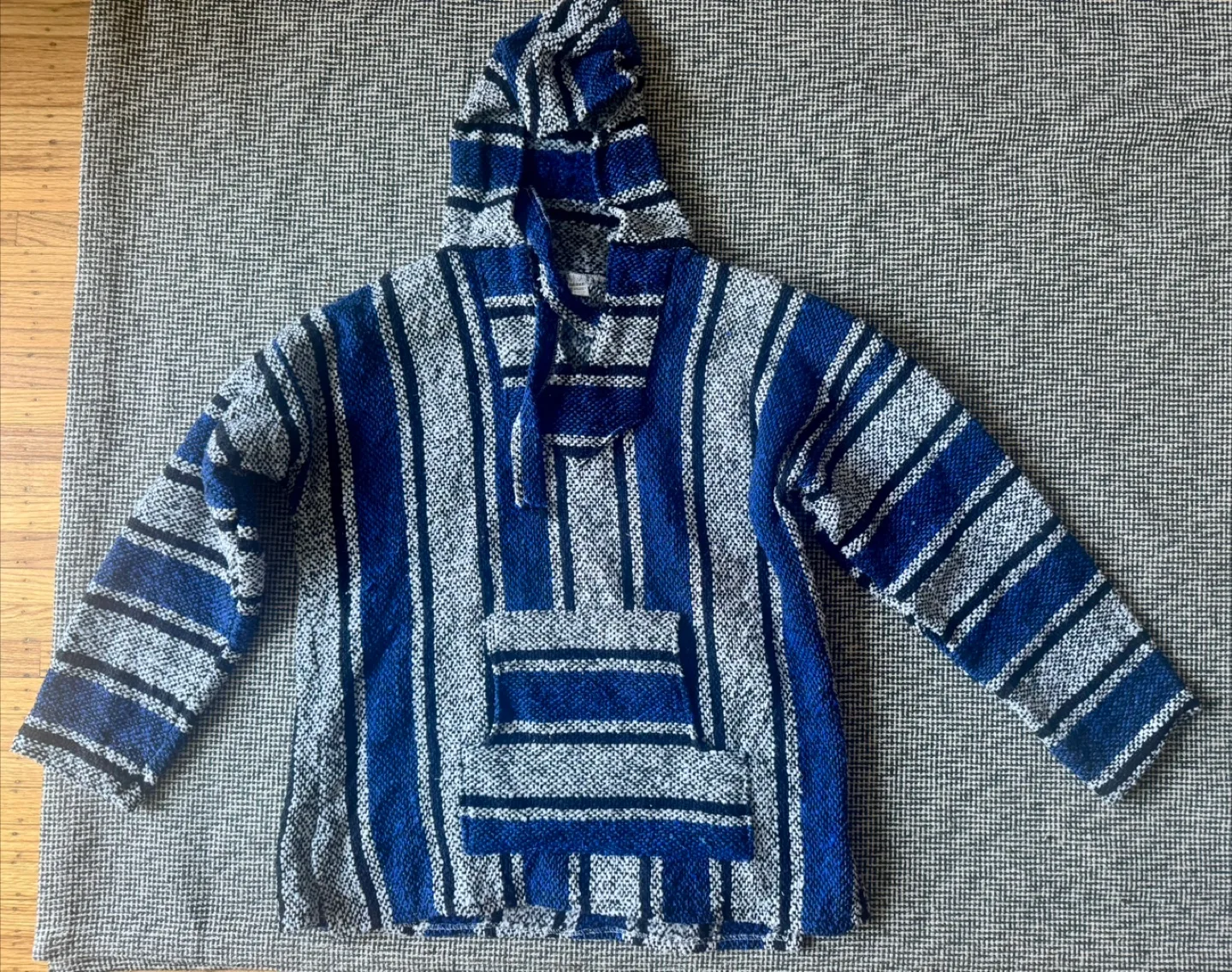 Mexican style  Baja hooded sweater thumbnail