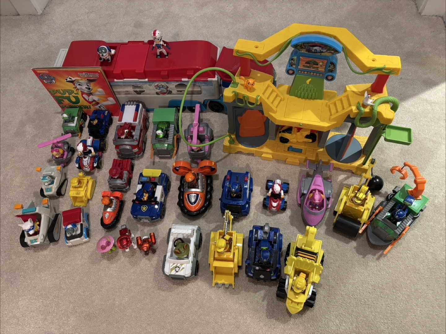 Paw Patrol Mega Bundle - Vehicles, Playsets & Book!