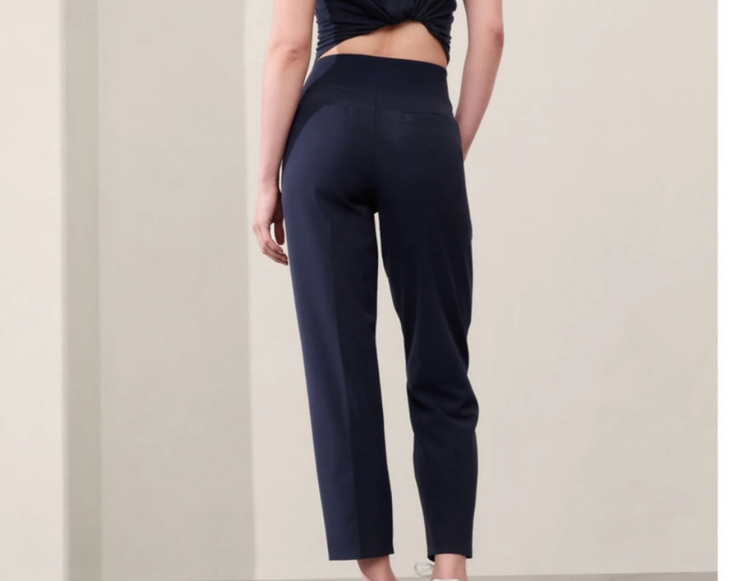 Athleta Endless High-Rise Pant (navy blue)