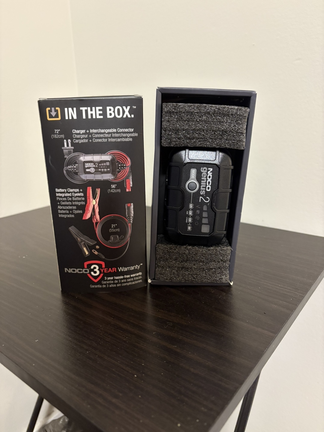 NOCO Genius2 Battery Charger + Maintainer